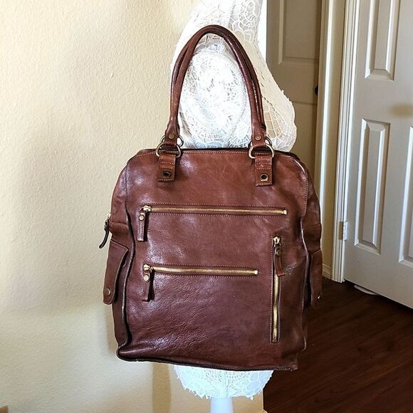 Monsac Leather Bag - Picture 2 of 12